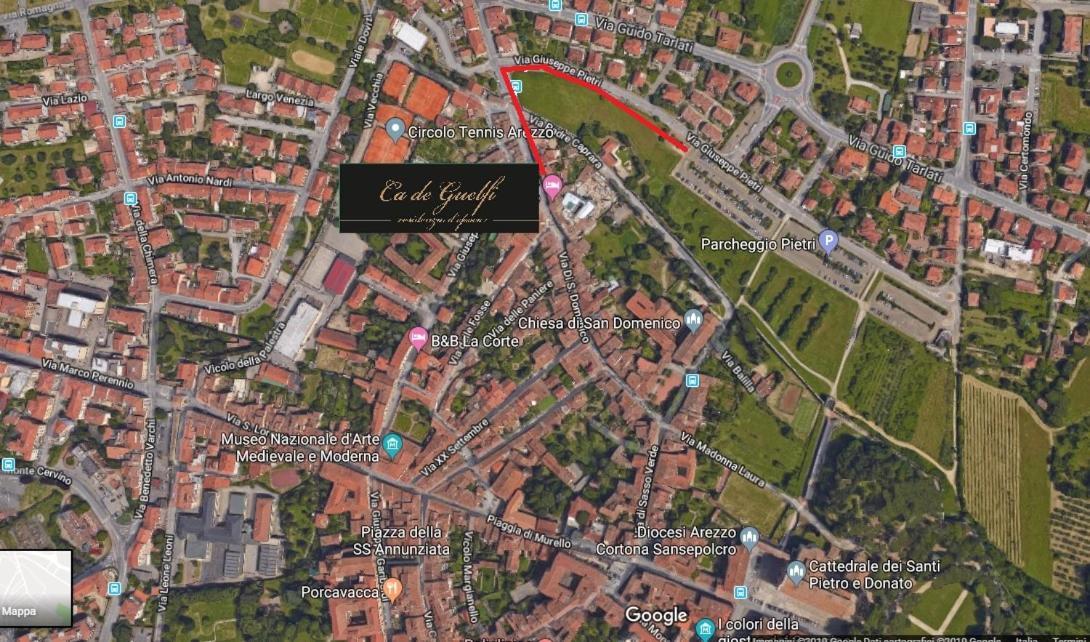 Bed and Breakfast Ca de Guelfi residenza d'epoca Arezzo Esterno foto